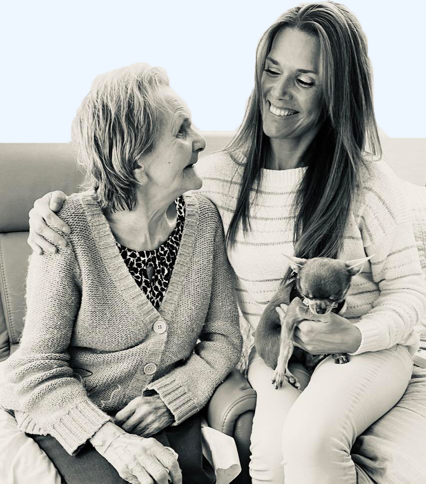 Farah zorgt voor haar oma